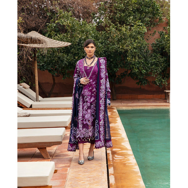 Republic Womenswear | Amaani Luxury Lawn 23 | D2-A - Fatine - House of Faiza