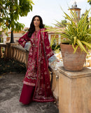 Republic Womenswear | Ilana Eid Luxury Lawn '24 | Rouge (D8-A) - House of Faiza