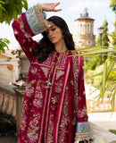 Republic Womenswear | Ilana Eid Luxury Lawn '24 | Rouge (D8-A) - House of Faiza
